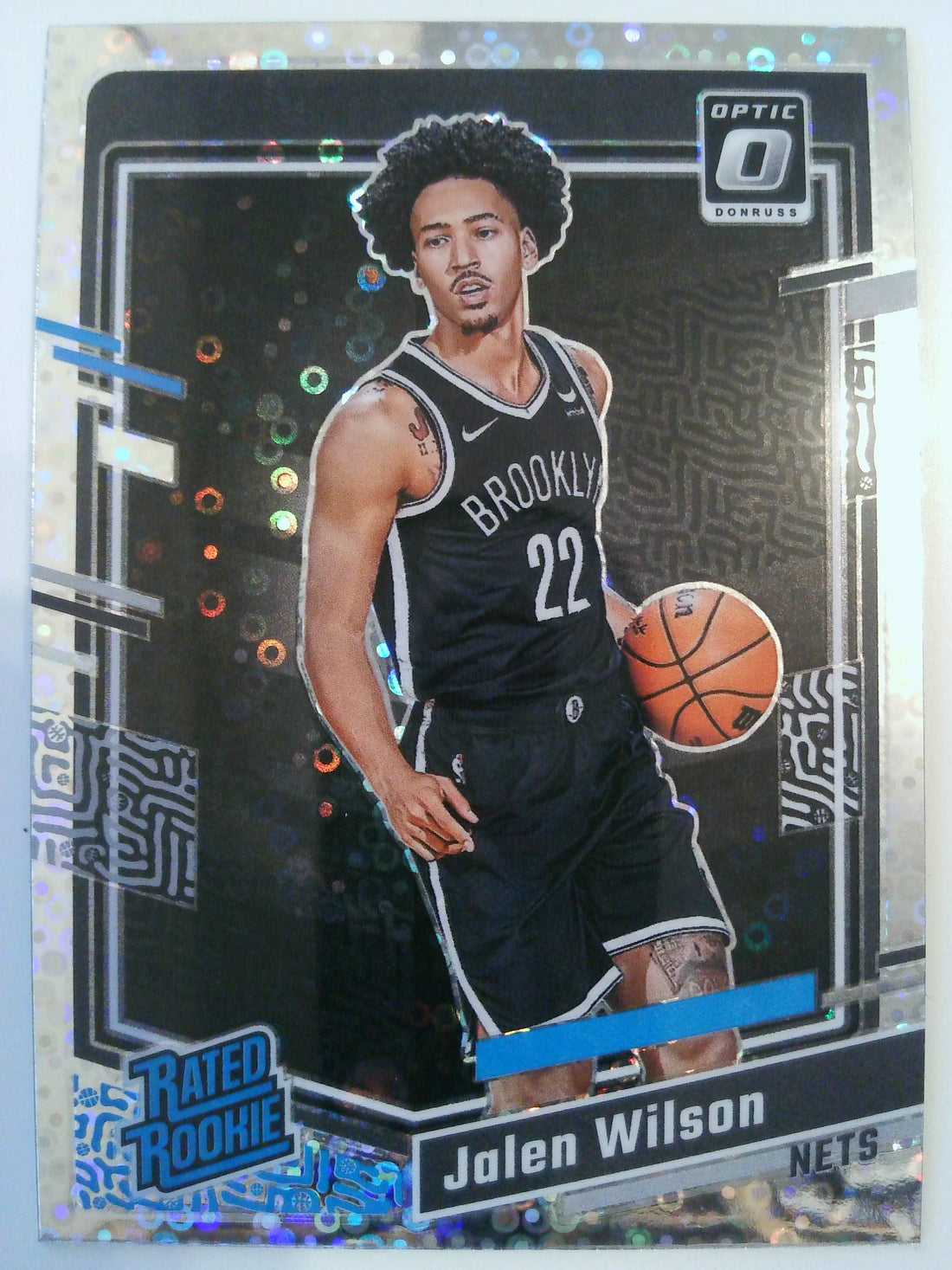 2023-24 Donruss Optic Basketball Fast Break Holo Jalen Wilson #206 Rookie