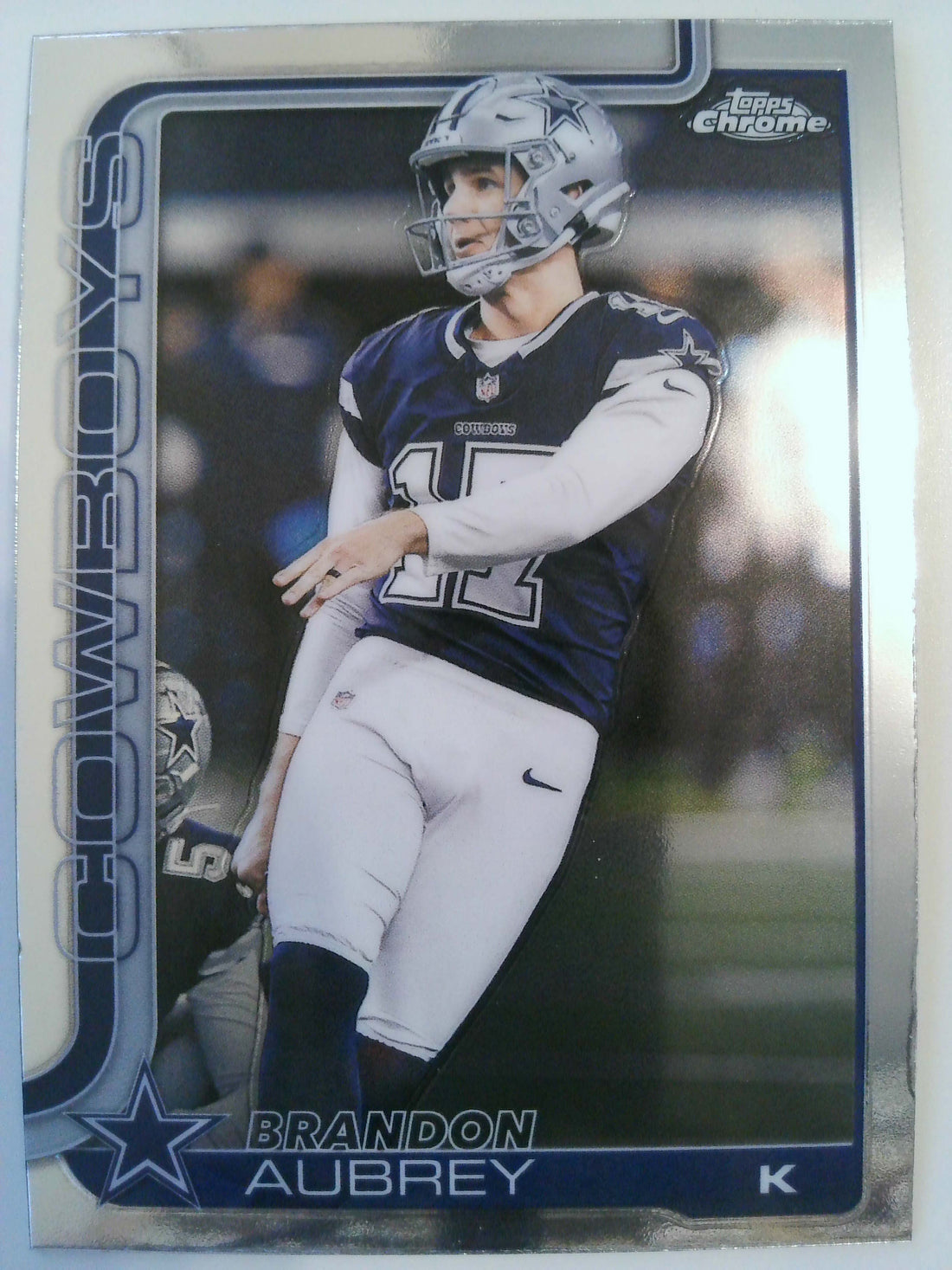 2025 Topps Chrome Football Brandon Aubrey #81