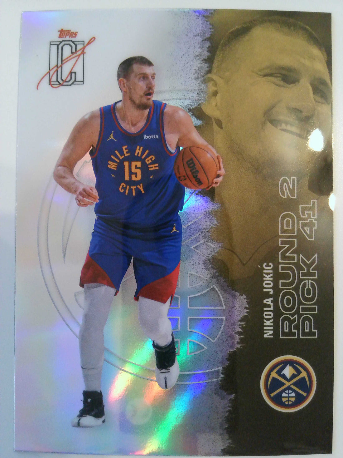 2025-26 Topps Signature Class Basketball Chrome Refractors Nikola Joki? #95