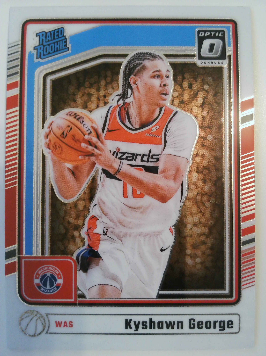 2024-25 Donruss Optic Basketball Kyshawn George #299 Rookie