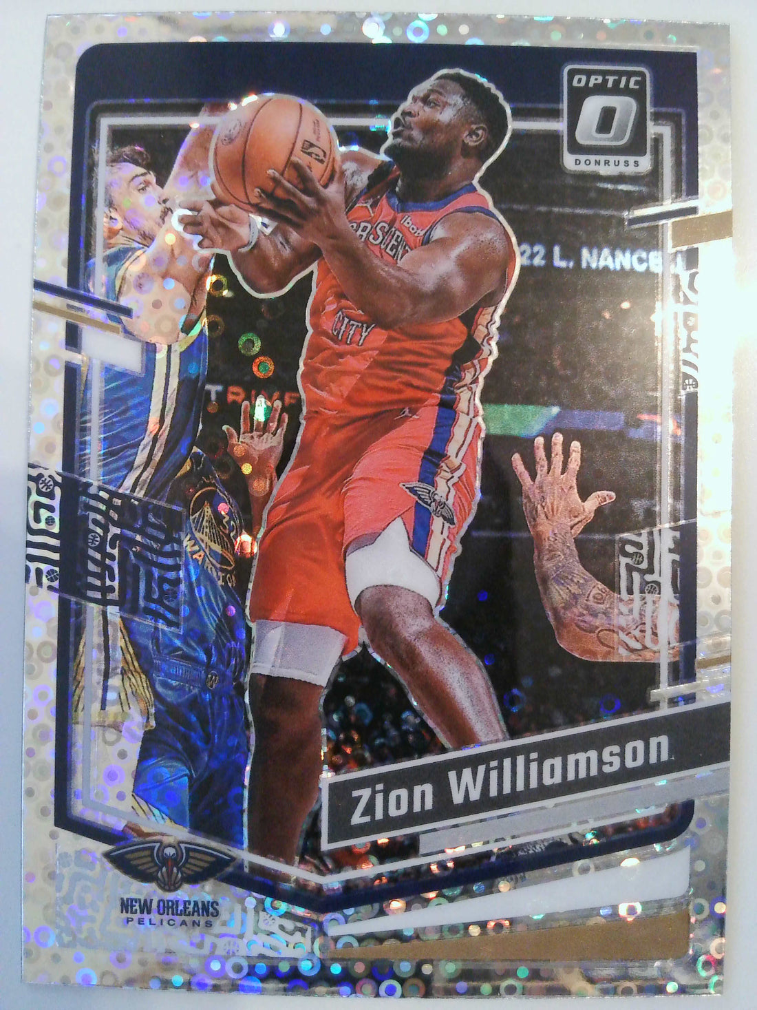2023-24 Donruss Optic Basketball Fast Break Holo Zion Williamson #35