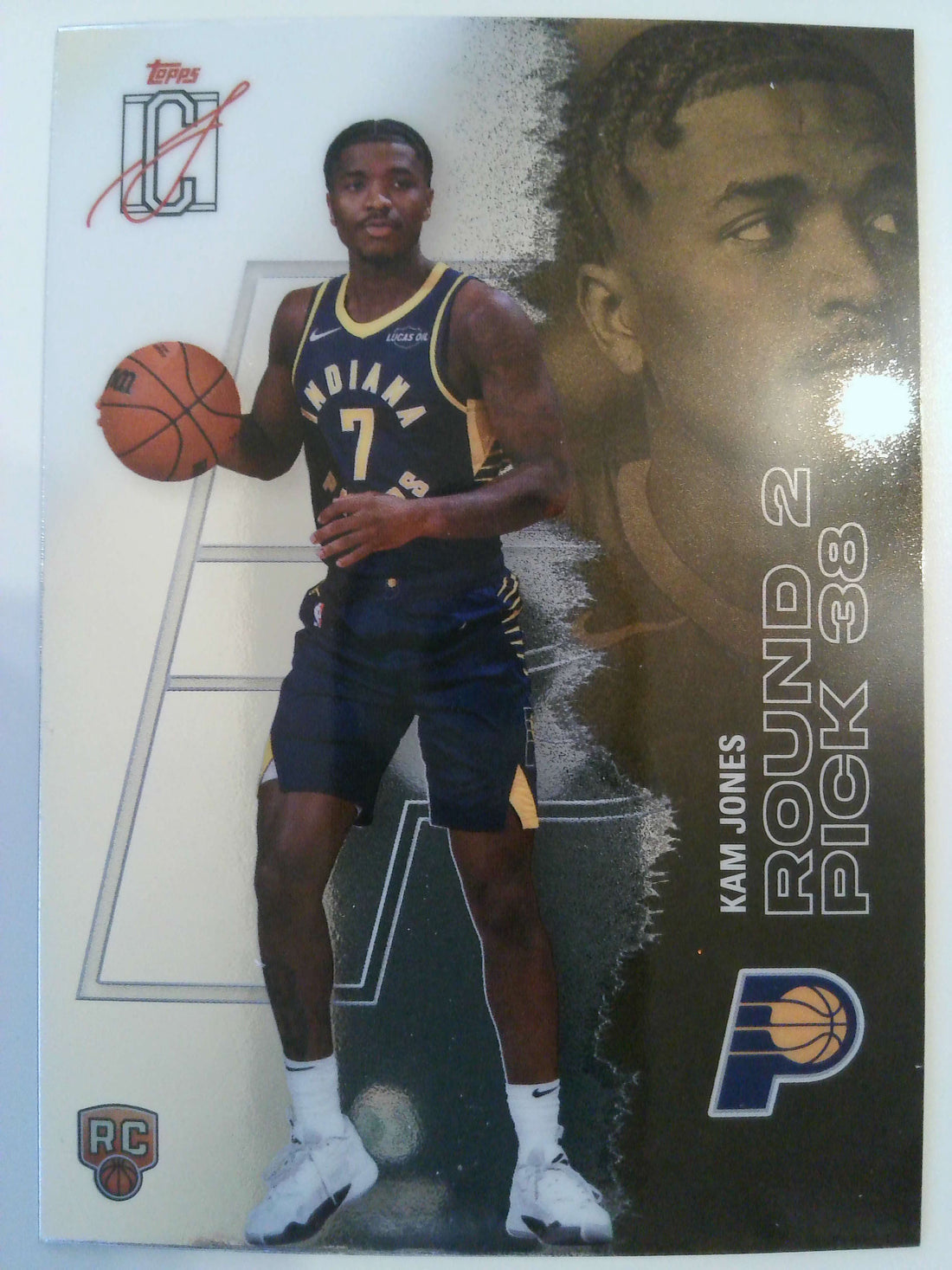 2025-26 Topps Signature Class Basketball Chrome Kam Jones #132