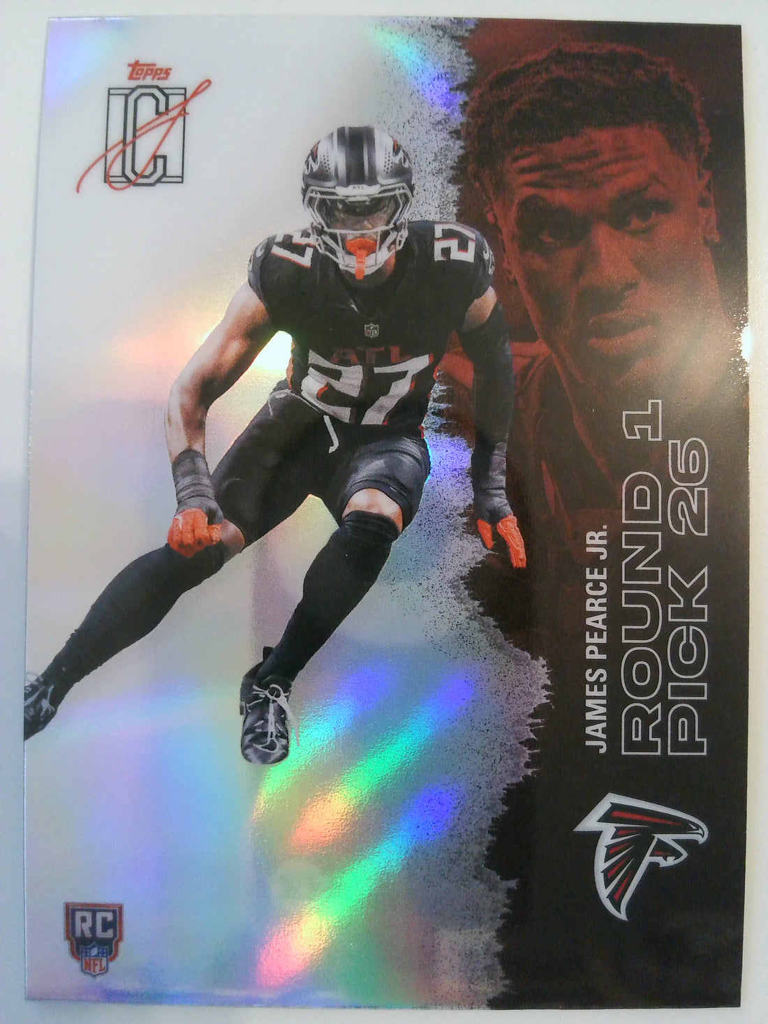 2025 Topps Signature Class Chrome Refractor James Pearce Jr. #130 Rookie