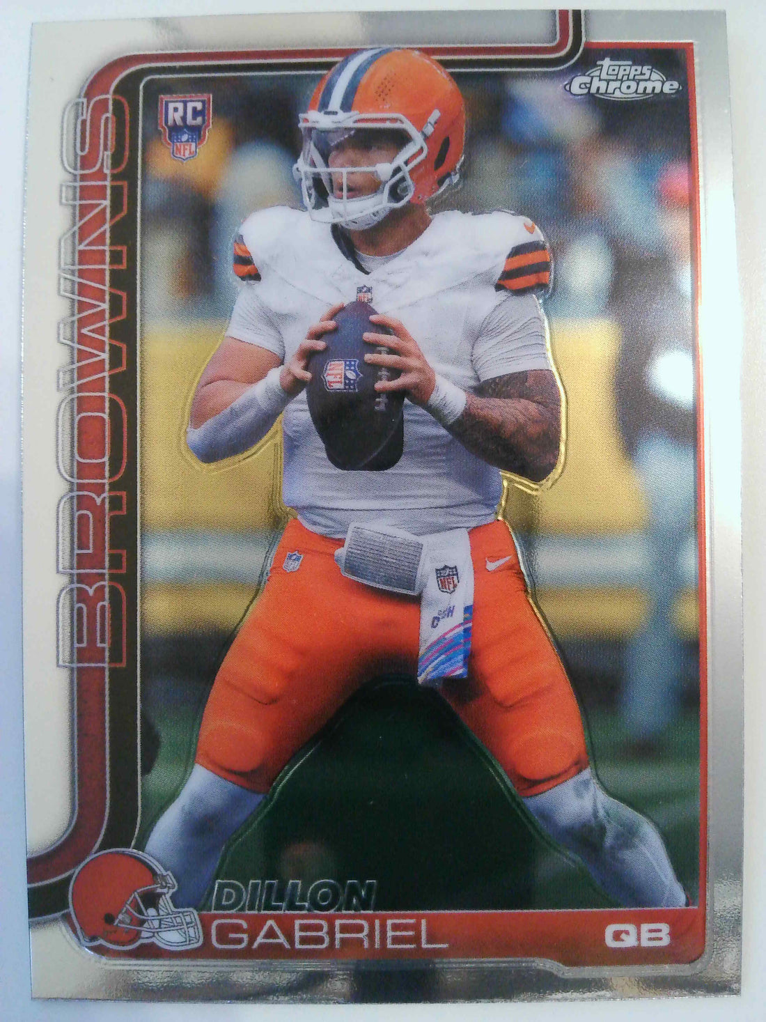 2025 Topps Chrome Football Dillon Gabriel #317 Rookie
