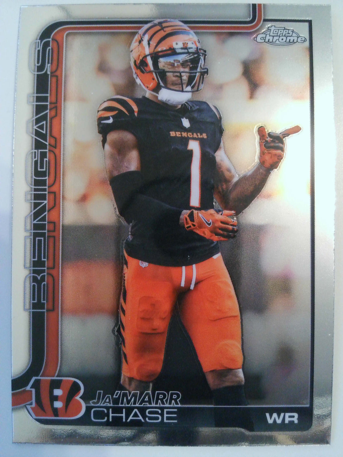 2025 Topps Chrome Football Ja'Marr Chase #58