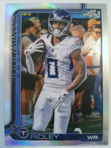 2025 Topps Chrome Football Refractor Calvin Ridley #291