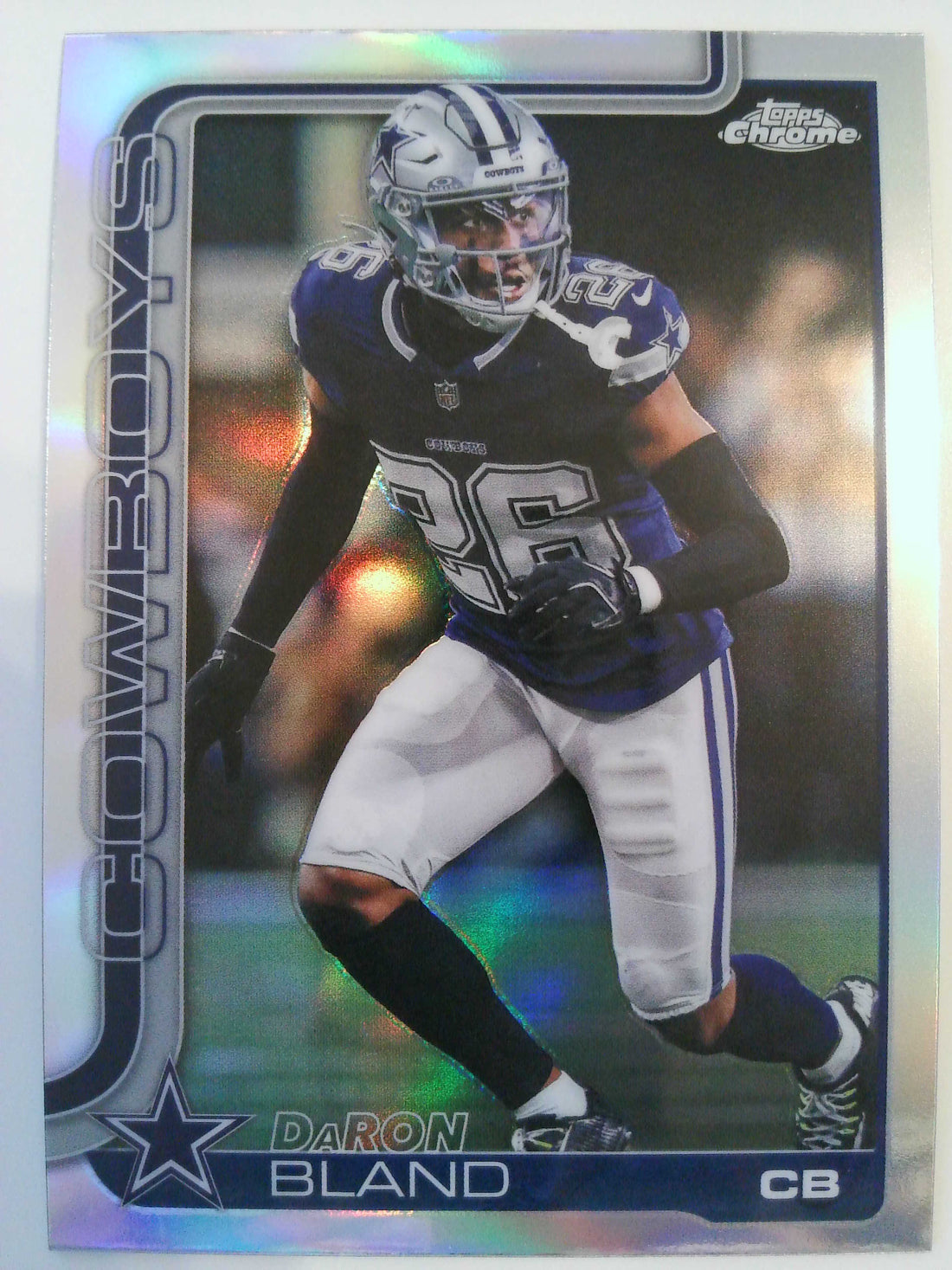 2025 Topps Chrome Football Refractor DaRon Bland #82