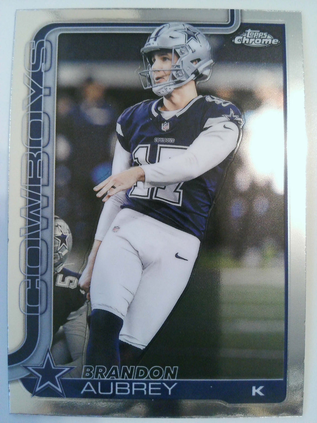 2025 Topps Chrome Football Brandon Aubrey #81