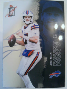 2025 Topps Signature Class Football Chrome Josh Allen #7