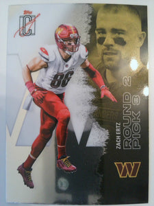 2025 Topps Signature Class Football Chrome Zach Ertz #100