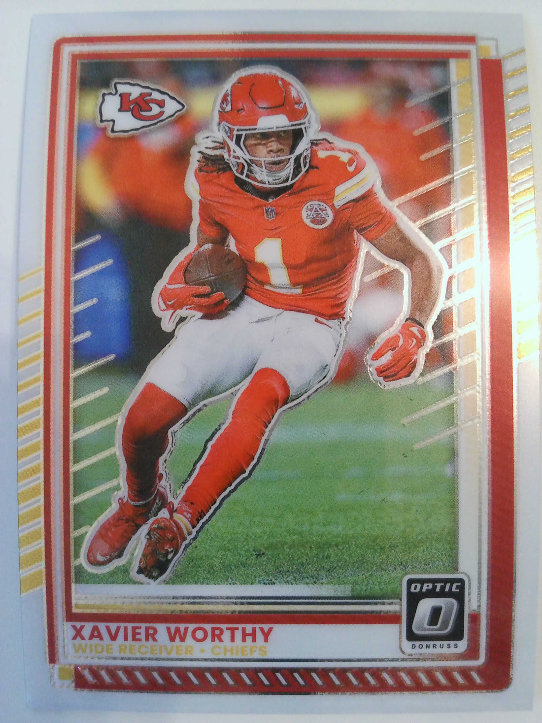 2025 Donruss Optic Football Xavier Worthy #123