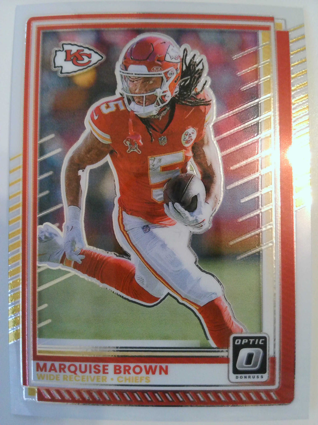 2025 Donruss Optic Football Marquise Brown #93