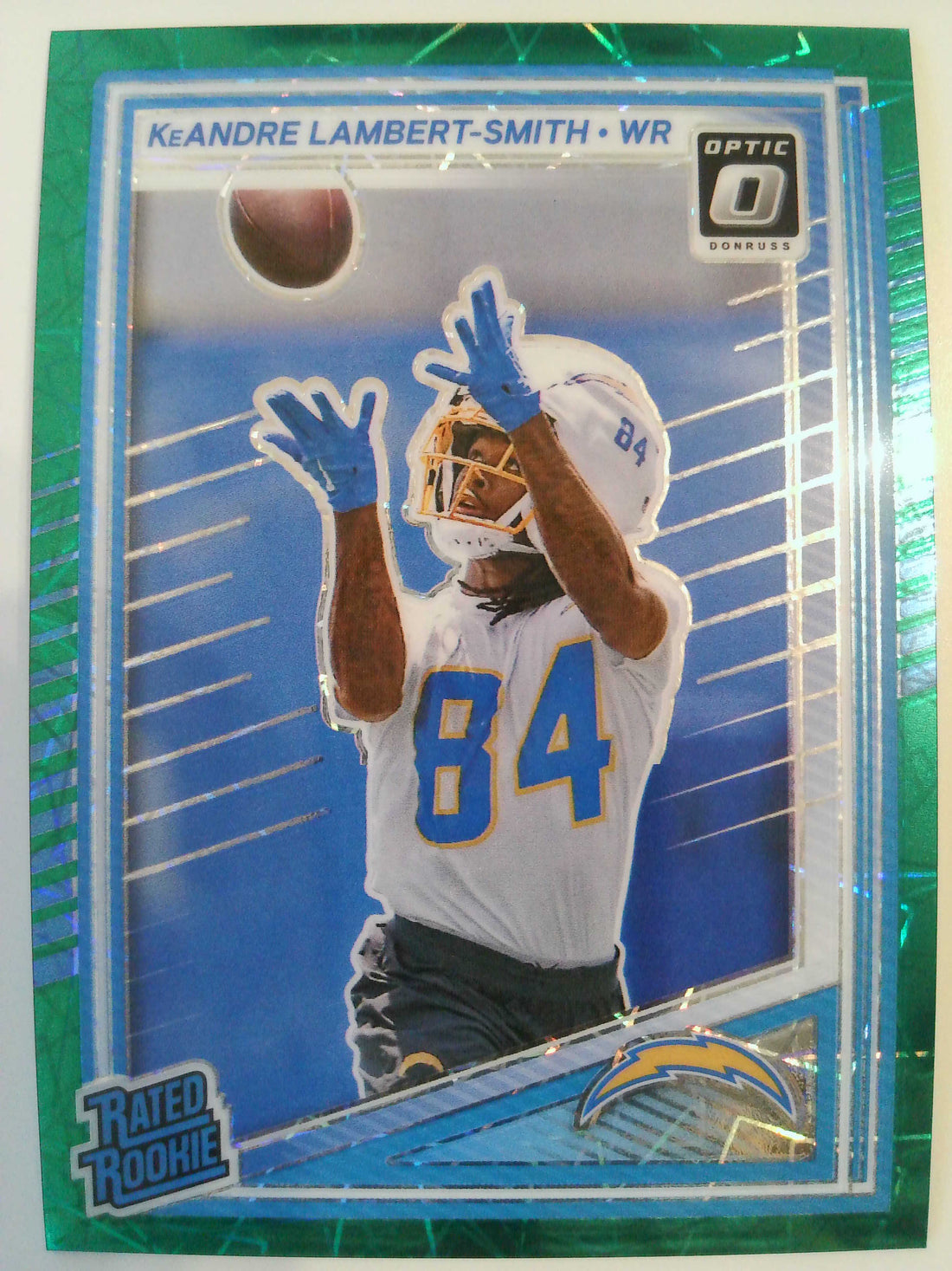 2025 Donruss Optic Football Green Hyper KeAndre Lambert-Smith #271 Rookie