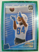 2025 Donruss Optic Football Green Hyper KeAndre Lambert-Smith #271 Rookie