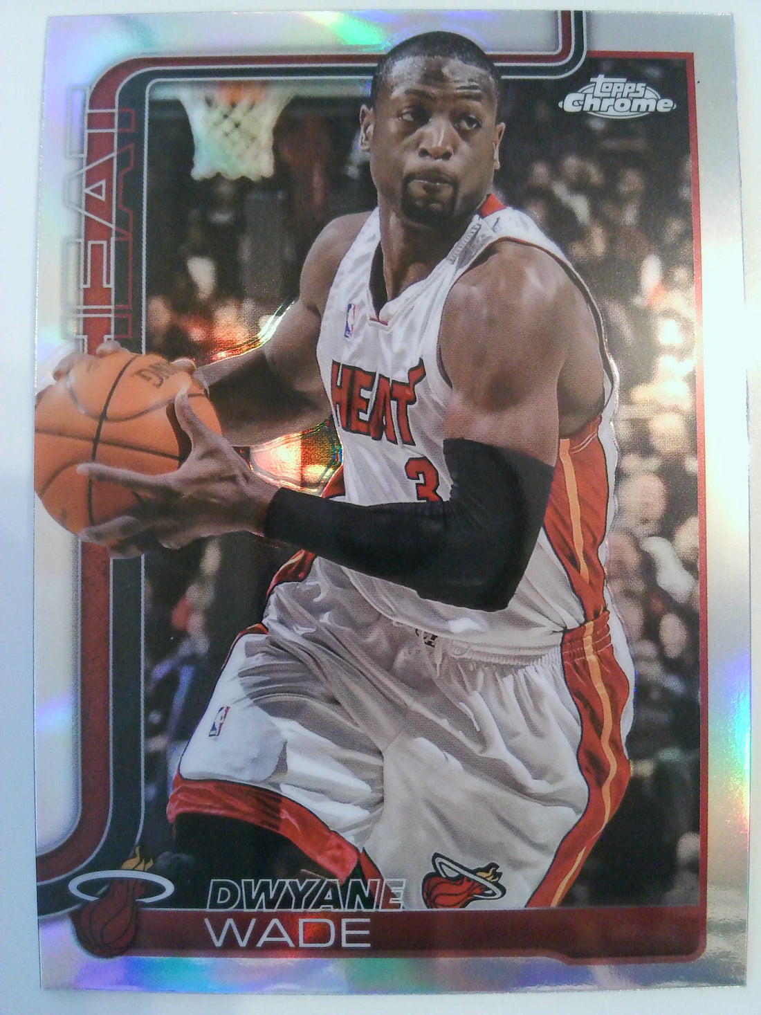 2025-26 Topps Chrome Basketball Refractor Dwyane Wade #241