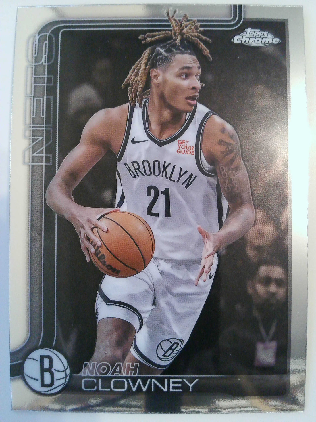 2025-26 Topps Chrome Basketball Noah Clowney #23