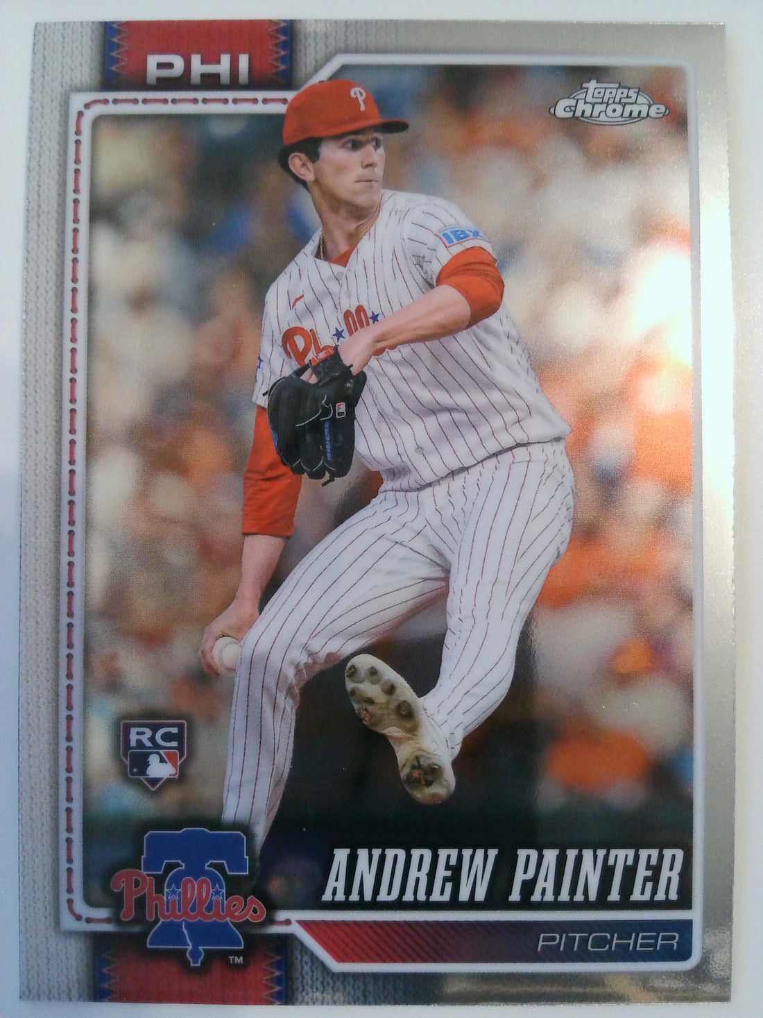 2026 Topps Chrome Baseball Andrew Painter #160 Rookie