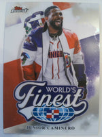 2026 Finest Baseball World's Finest Junior Caminero #WF-16