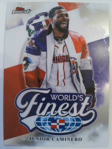 2026 Finest Baseball World's Finest Junior Caminero #WF-16