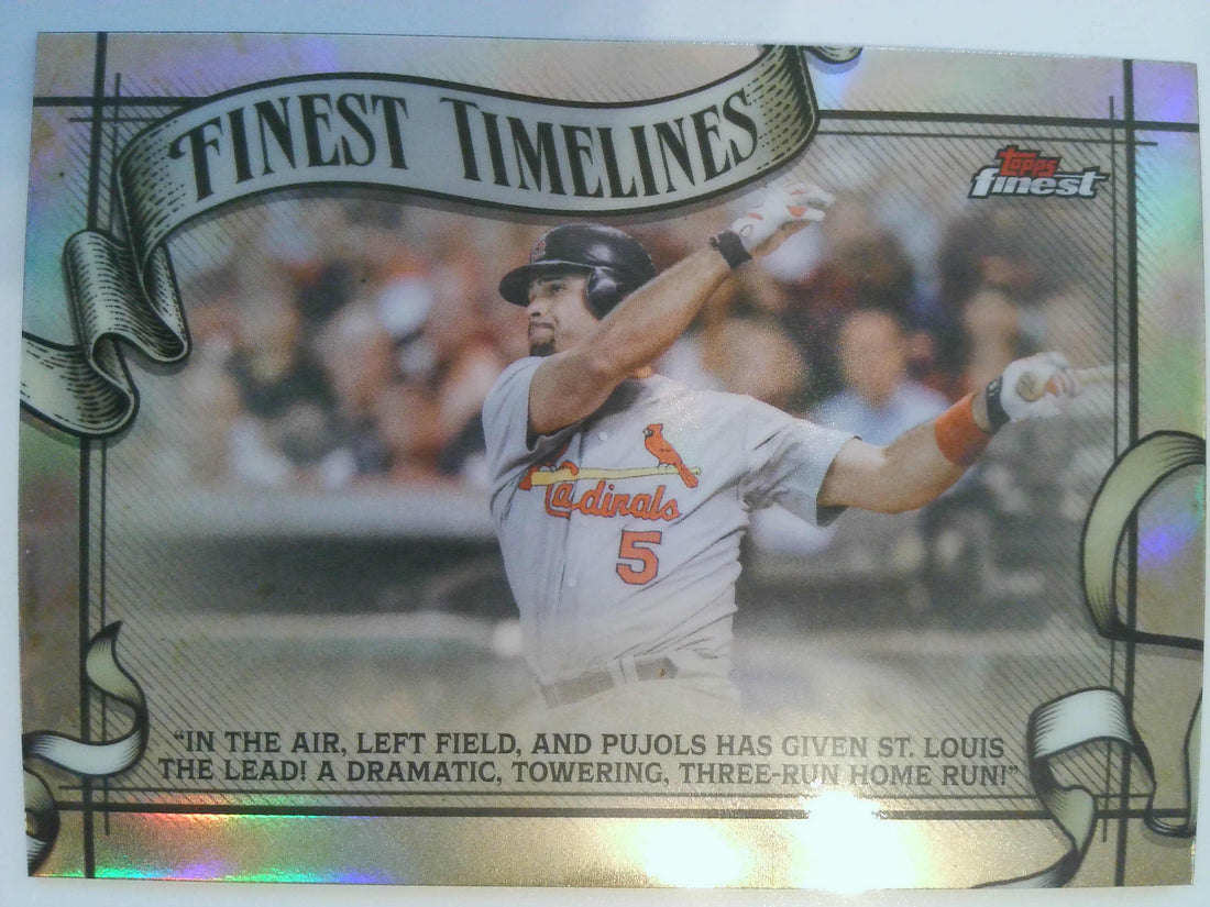 2026 Finest Baseball Finest Timelines Albert Pujols #FT-28