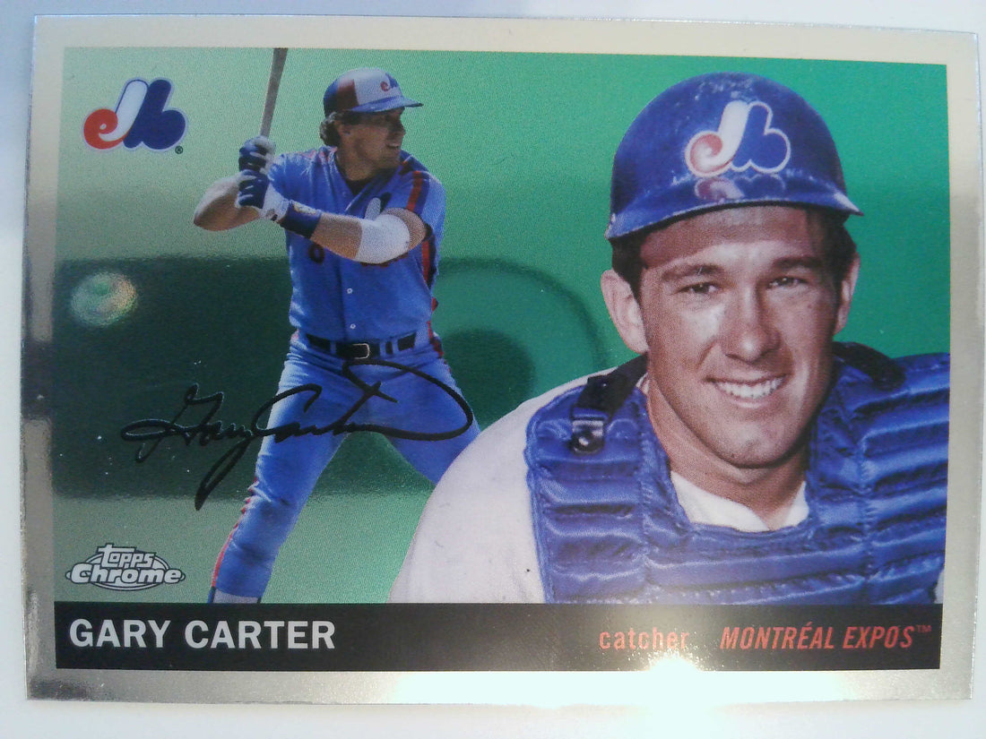 2025 Topps Chrome Platinum Baseball Gary Carter #482