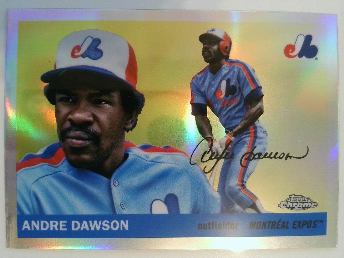2025 Topps Chrome Platinum Baseball Refractors Andre Dawson #425