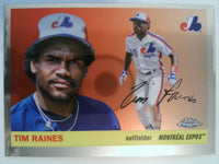 2025 Topps Chrome Platinum Baseball Tim Raines #476