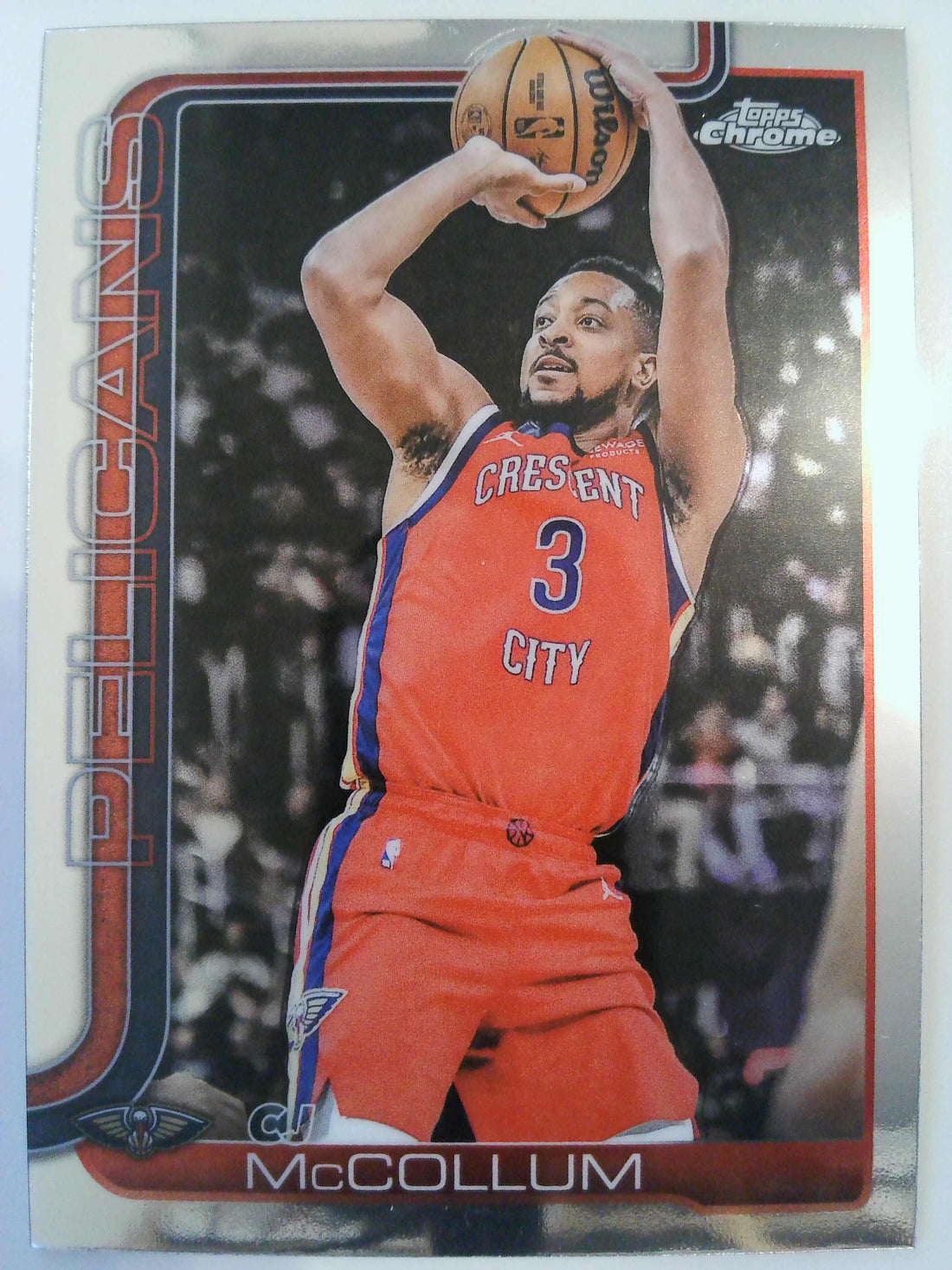 2025-26 Topps Chrome Basketball CJ McCollum #136