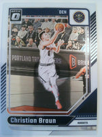 2024-25 Donruss Optic Basketball Christian Braun #101