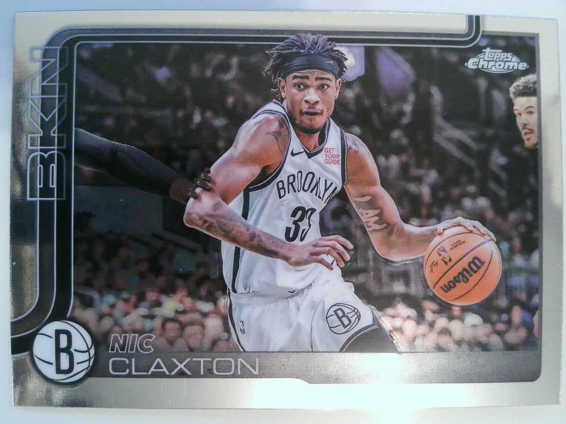 2025-26 Topps Chrome Basketball Nic Claxton #27