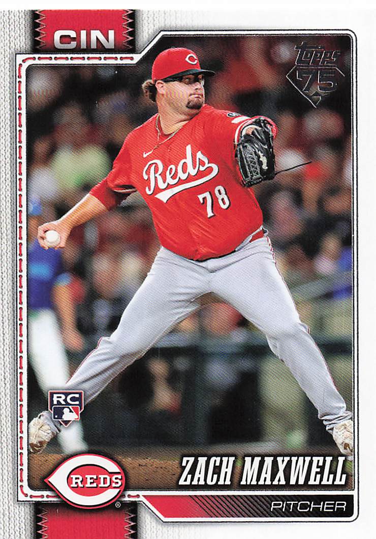 2026 Topps Baseball Zach Maxwell #143 RC