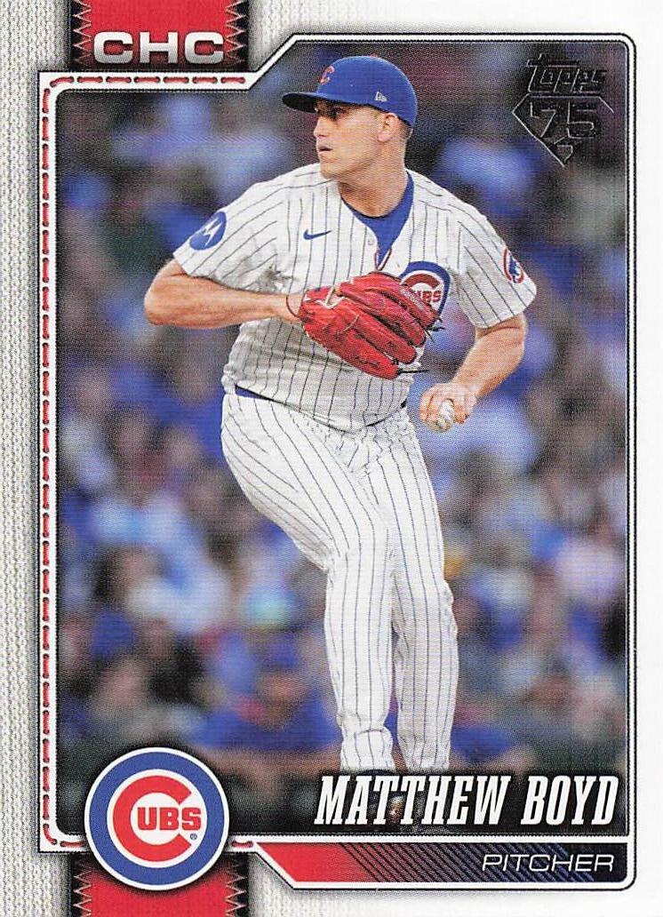 2026 Topps Baseball Matthew Boyd #51