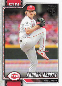 2026 Topps Baseball Andrew Abbott #218