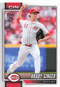 2026 Topps Baseball Brady Singer #282