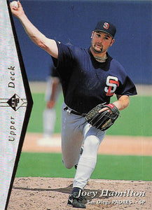1995 SP Baseball Superbafoil Joey Hamilton #109