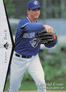 1995 SP Baseball Superbafoil David Cone #202