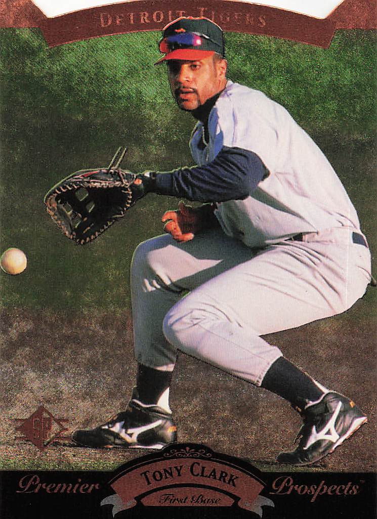 1995 SP Baseball Tony Clark #16