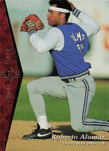 1995 SP Baseball Roberto Alomar #201