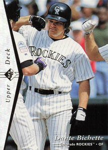 1995 SP Baseball Superbafoil Dante Bichette #52