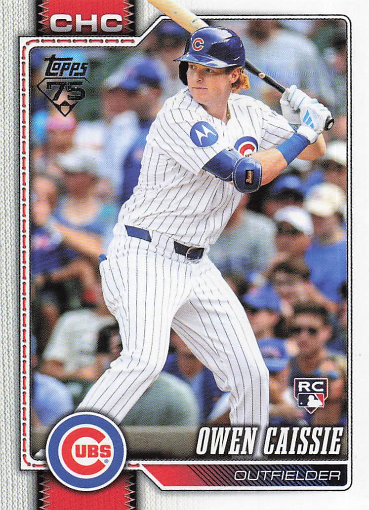 2026 Topps Baseball Owen Caissie #233 RC