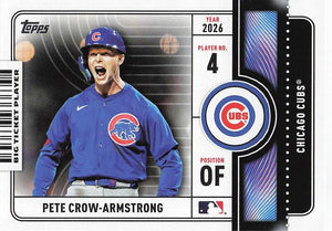 2026 Topps Baseball Big Ticket Players Pete Crow-Armstrong #BTP-13
