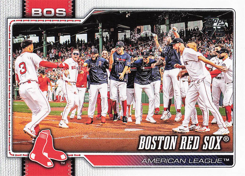 2026 Topps Baseball Boston Red Sox #198