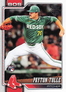 2026 Topps Baseball Payton Tolle #15 RC