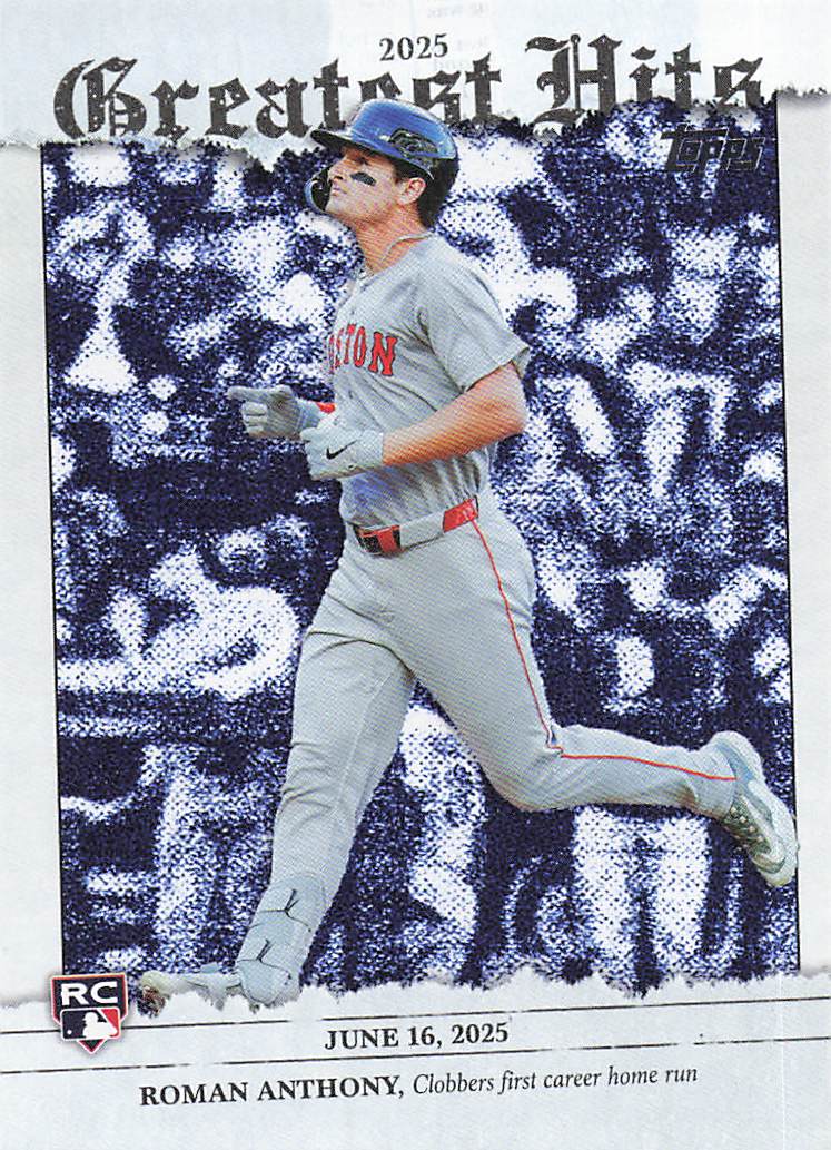 2026 Topps Baseball 2025 Greatest Hits Roman Anthony #GH-26
