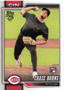2026 Topps Baseball Chase Burns #312 RC