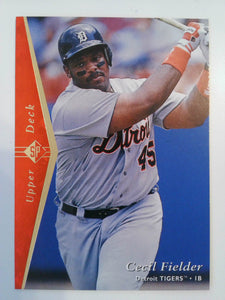 1995 SP Baseball Cecil Fielder #155