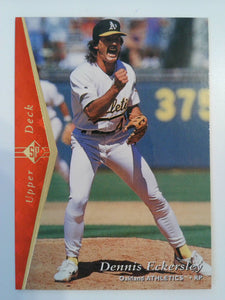 1995 SP Baseball Dennis Eckersley #187