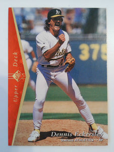 1995 SP Baseball Dennis Eckersley #187