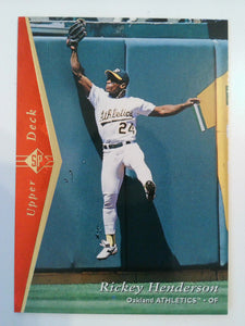 1995 SP Baseball Rickey Henderson #182