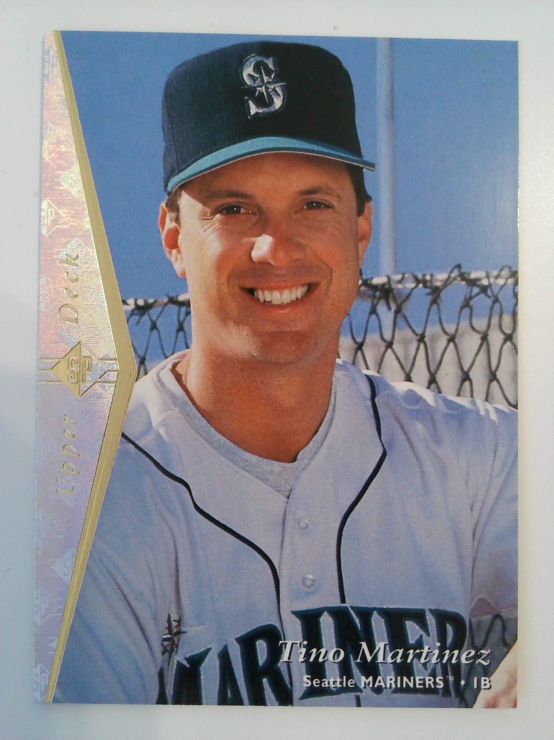 1995 SP Baseball Superbafoil Tino Martinez #191